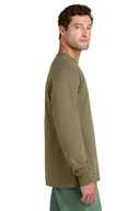 Port & Co® T-Shirt - Men's Long Sleeve Core Cotton Tee PC54LS