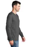 Port & Co® T-Shirt - Men's Long Sleeve Core Cotton Tee PC54LS