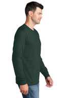 Port & Co® T-Shirt - Men's Long Sleeve Core Cotton Tee PC54LS