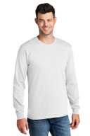 Port & Co® T-Shirt - Men's Long Sleeve Core Cotton Tee PC54LS