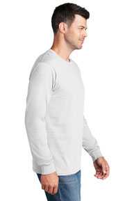 Port & Company® T-Shirt - Men's Long Sleeve Core Cotton Tee PC54LS