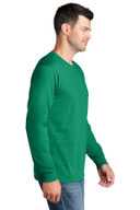 Port & Co® T-Shirt - Men's Long Sleeve Core Cotton Tee PC54LS