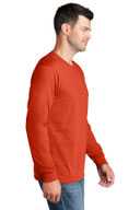 Port & Co® T-Shirt - Men's Long Sleeve Core Cotton Tee PC54LS