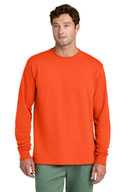 Port & Co® T-Shirt - Men's Long Sleeve Core Cotton Tee PC54LS