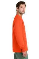 Port & Co® T-Shirt - Men's Long Sleeve Core Cotton Tee PC54LS