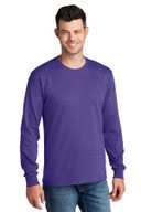Port & Co® T-Shirt - Men's Long Sleeve Core Cotton Tee PC54LS