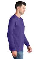 Port & Co® T-Shirt - Men's Long Sleeve Core Cotton Tee PC54LS