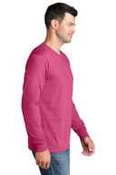 Port & Co® T-Shirt - Men's Long Sleeve Core Cotton Tee PC54LS