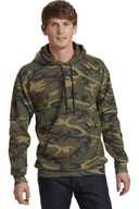 Port & Co ®  Core Fleece Camo Pullover Hooded Sweatshirt. PC78HC