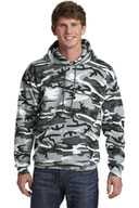 Port & Co ®  Core Fleece Camo Pullover Hooded Sweatshirt. PC78HC