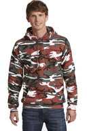 Port & Co ®  Core Fleece Camo Pullover Hooded Sweatshirt. PC78HC