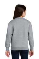 Port & Co ™  Youth Core Fleece Crewneck Pocket Sweatshirt PC78YPKT