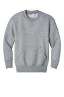 Port & Co ™  Youth Core Fleece Crewneck Pocket Sweatshirt PC78YPKT