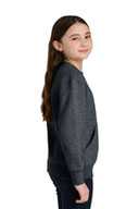 Port & Co ™  Youth Core Fleece Crewneck Pocket Sweatshirt PC78YPKT