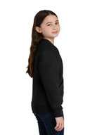 Port & Co ™  Youth Core Fleece Crewneck Pocket Sweatshirt PC78YPKT