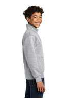 Port & Co ®  Youth Core Fleece 1/4-Zip Pullover Sweatshirt PC78YQ