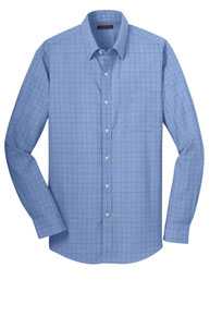 Red House ®  Windowpane Plaid Non-Iron Shirt. RH70