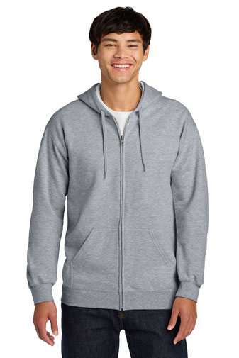 Gildan Softstyle &#174;  Midweight Fleece Full-Zip Hooded Sweatshirt SF600