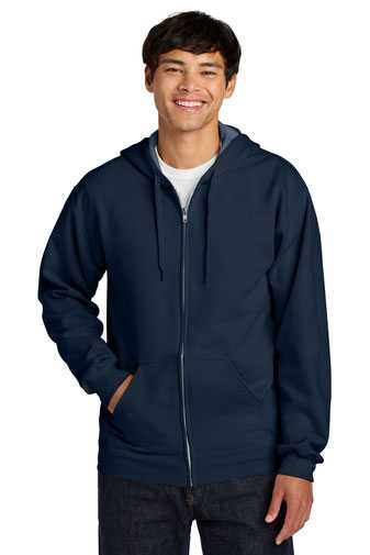 Gildan Softstyle &#174;  Midweight Fleece Full-Zip Hooded Sweatshirt SF600