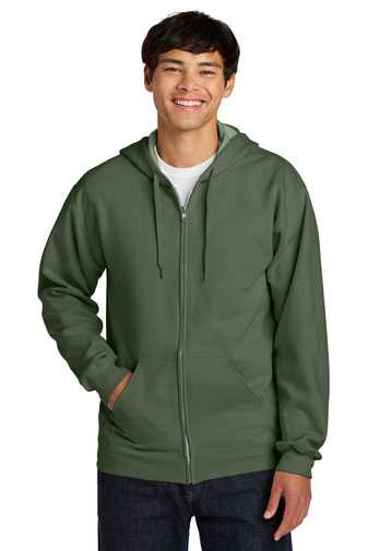 Gildan Softstyle &#174;  Midweight Fleece Full-Zip Hooded Sweatshirt SF600