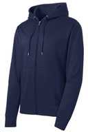Sport-Tek ®  Sport-Wick ®  Fleece Full-Zip Hooded Jacket.  ST238