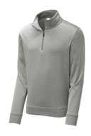 Sport-Tek  ®  PosiCharge  ®  Sport-Wick  ®  Heather Fleece 1/4-Zip Pullover. ST263