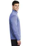 Sport-Tek  ®  PosiCharge  ®  Sport-Wick  ®  Heather Fleece 1/4-Zip Pullover. ST263