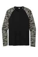 Sport-Tek ®  Drift Camo Colorblock Long Sleeve Tee ST376LS