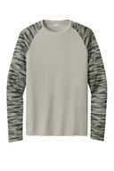 Sport-Tek ®  Drift Camo Colorblock Long Sleeve Tee ST376LS