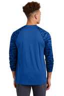 Sport-Tek ®  Drift Camo Colorblock Long Sleeve Tee ST376LS