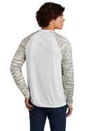 Sport-Tek ®  Drift Camo Colorblock Long Sleeve Tee ST376LS
