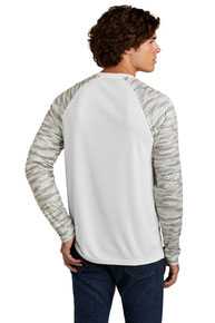 Sport-Tek ®  Drift Camo Colorblock Long Sleeve Tee ST376LS