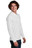 Sport-Tek  ®   Posi-UV ™   Pro Long Sleeve Polo. ST520LS