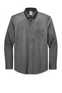 Brooks Brothers ®  Tall Wrinkle-Free Stretch Pinpoint Shirt TBB18000