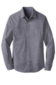 Port Authority Slub Chambray Shirt. W380