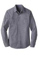 Port Authority Slub Chambray Shirt. W380