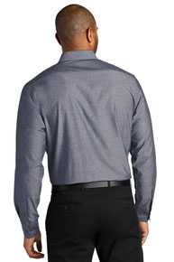 Port Authority Long Sleeve Chambray Easy Care Shirt W382