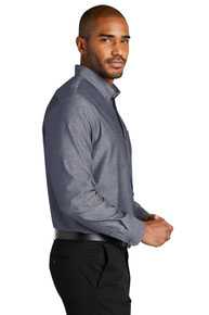 Port Authority Long Sleeve Chambray Easy Care Shirt W382