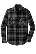 Port Authority Plaid Flannel Shirt. W668