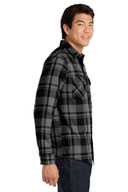 Port Authority Plaid Flannel Shirt. W668