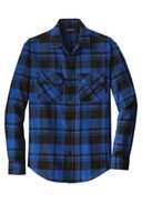 Port Authority Plaid Flannel Shirt. W668