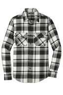 Port Authority Plaid Flannel Shirt. W668