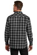 Port Authority Plaid Flannel Shirt. W668