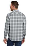 Port Authority Plaid Flannel Shirt. W668