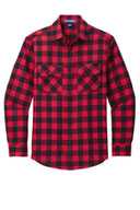 Port Authority Plaid Flannel Shirt. W668