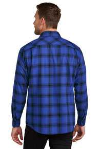 Port Authority Plaid Flannel Shirt. W668