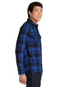 Port Authority Plaid Flannel Shirt. W668