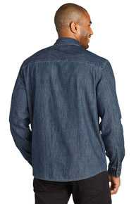 Port Authority Long Sleeve Perfect Denim Shirt W676
