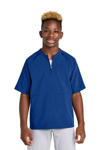 Sport-Tek &#174;  Youth Repeat 1/2-Zip Short Sleeve Jacket YJST489