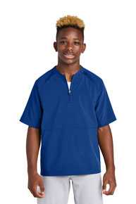 Sport-Tek ®  Youth Repeat 1/2-Zip Short Sleeve Jacket YJST489